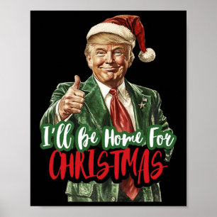 Jag kommer att vara hemma för julklapp 1 poster