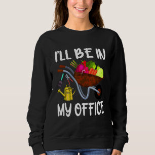 Jag kommer att vara på mitt kontor Växt Trädgårdss T Shirt