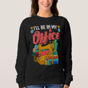 Jag kommer att vara på mitt kontor, Women Crusher T Shirt