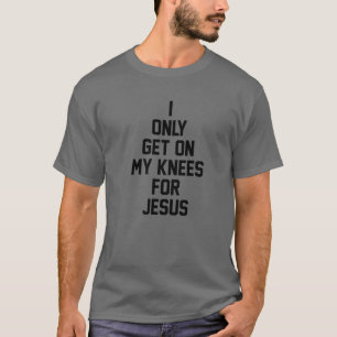 Jag kommer bara på mina nålar för Jesus T Shirt