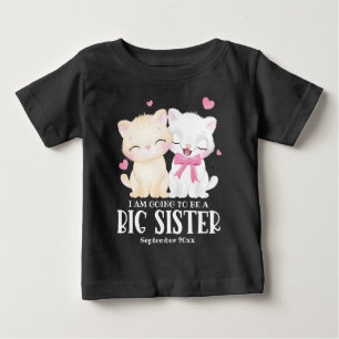 Jag kommer bli storasyster Babyannonsering T Shirt