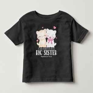 Jag kommer bli storasyster Babyannonsering T Shirt