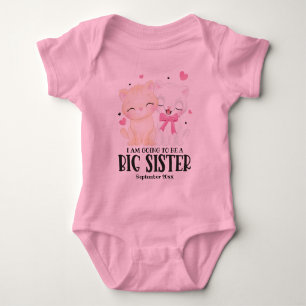 Jag kommer bli storasyster Bebisannonsering T Shirt