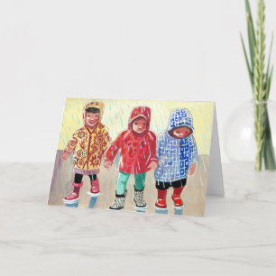 Jag kommer förbi med lite hjälp från mina vänner kort