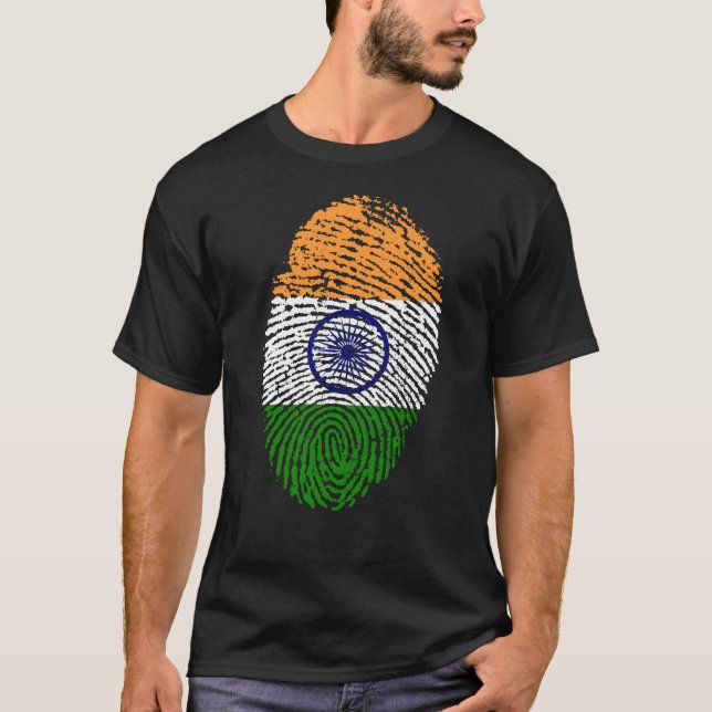 Jag kommer från Indien T Shirt (Framsida)