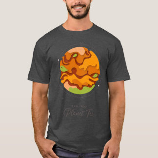 Jag kommer från Planet Tea T Shirt