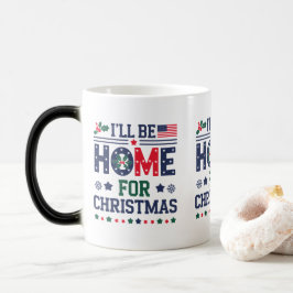 Jag kommer hem till jul | Helgdag Coffee Mugg
