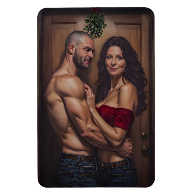 Jag kommer hem till jul: Mistel Magnet (Vertikal)