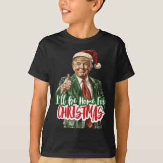 Jag kommer hem till jul röstar Trump 2024 välj T Shirt