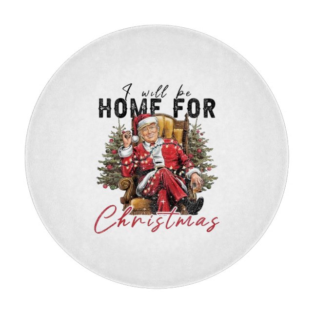 Jag kommer hem till jul Trump invigning dag (Framsidan)