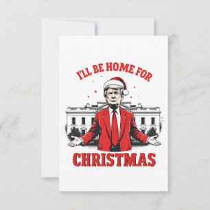 Jag kommer hem till jul Trump vann invigning Tack Kort