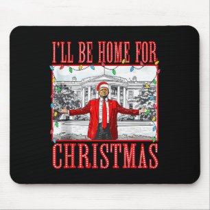 Jag Kommer Hem Till Julen Santa Roligt Trump Jul P Musmatta