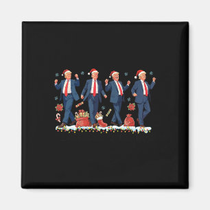Jag kommer hem till jultomten Dance Julafton Magnet