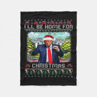 Jag kommer hem till jultomten, Julafton Fleecefilt