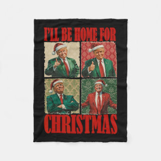 Jag kommer hem till jultomten, Julafton Fleecefilt