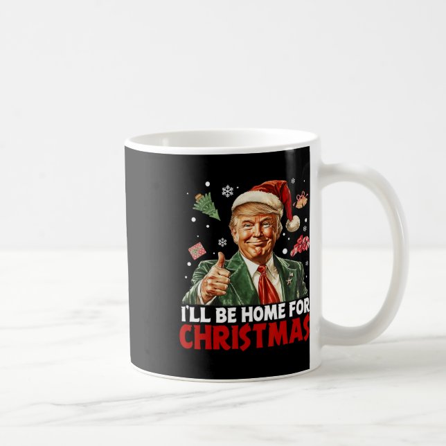 Jag kommer hem till jultomten, Julafton Kaffemugg (Höger)