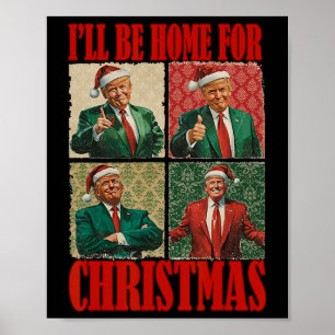 Jag kommer hem till jultomten, Julafton Poster