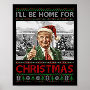 Jag kommer hem till jultomten, Julafton Poster