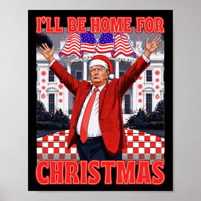 Jag kommer hem till jultomten, Julafton Poster (Framsidan)