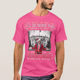 Jag kommer hem till jultomten, jultomten och Julaf T Shirt