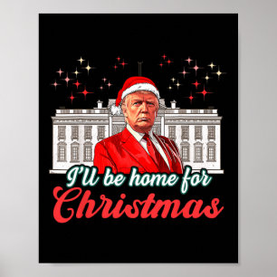 Jag kommer hem till jultomten Jultomten Poster