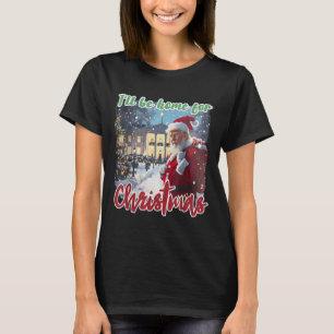 Jag kommer hem till jultomten Jultomten T Shirt