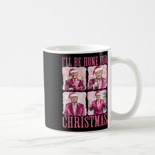 Jag kommer hem till jultomten och Julafton-trumpen Kaffemugg