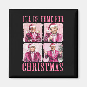 Jag kommer hem till jultomten och Julafton-trumpen Magnet