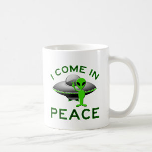JAG KOMMER I FRED - FRÄMLING KAFFEMUGG