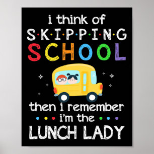 Jag kommer ihåg att jag är Lunch La. Poster
