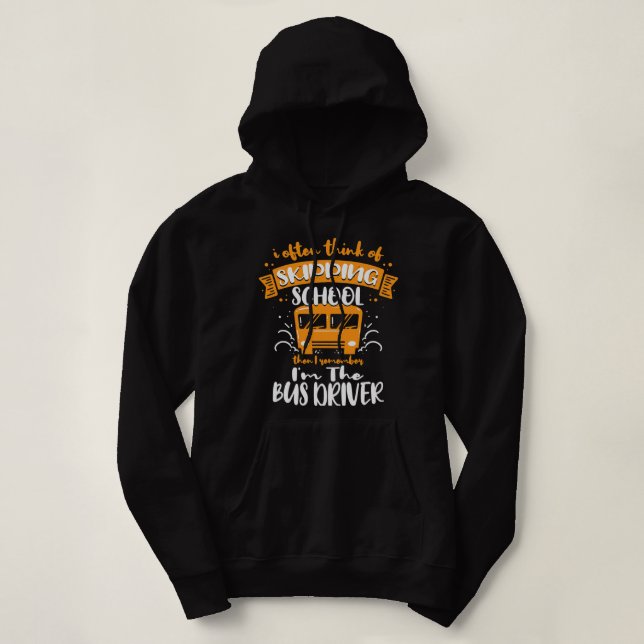 Jag kommer ihåg chatt chauffören i Buss, Buss Driv T Shirt (Design framsida)