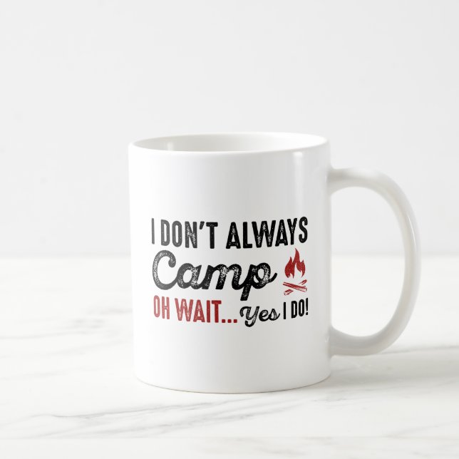 Jag kommer inte alltid. Vänta... Ja, det gör jag! Kaffemugg (Höger)