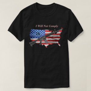 Jag kommer inte att komplettera det andra ändrings t shirt