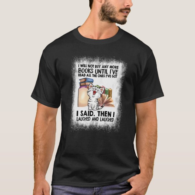Jag kommer inte att köpa mer Bokar bokmask Rea T Shirt (Framsida)