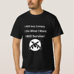 Jag kommer inte att tillmötesgå min önskan t shirt