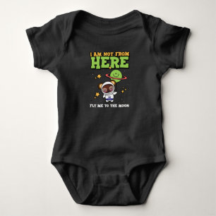 Jag kommer inte härifrån Baby Jersey Bodykostym T Shirt