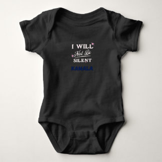 Jag kommer inte tiga Kamala Harris Presidentiell T Shirt