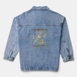 Jag Kommer Med Min Egen Bakgrundsmusik T-Shirt