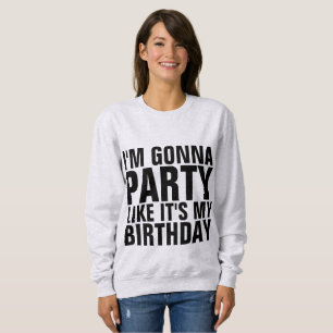JAG KOMMER PARTY SOM MIN BIRTHDAY T-shirts