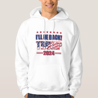 Jag kommer tillbaka 2024 hoodie