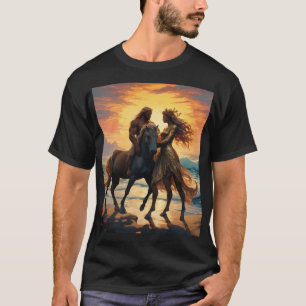 Jag kommer tillbaka... Centaur säger till kärlek T Shirt