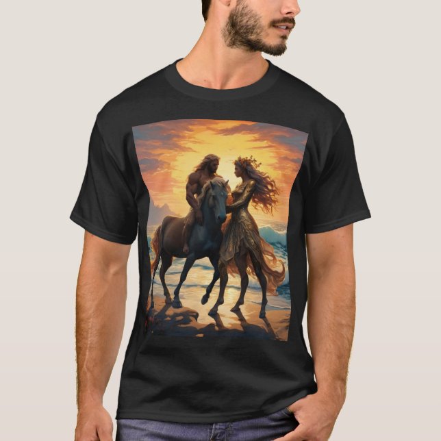 Jag kommer tillbaka... Centaur säger till kärlek T Shirt (Framsida)