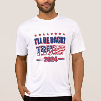 Jag Kommer Tillbaka Trump 2024 T Shirt