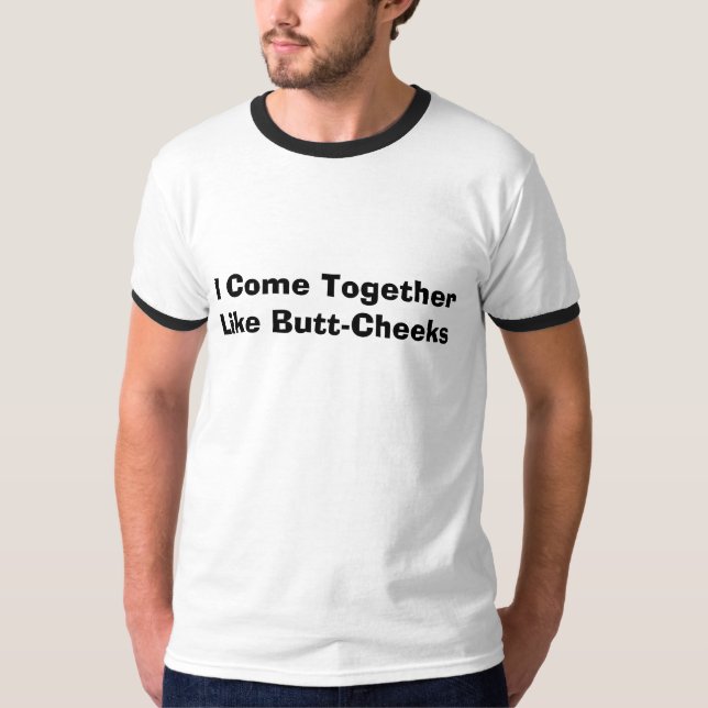 Jag kommer tillsammans lika Ända-Kinder T Shirt (Framsida)