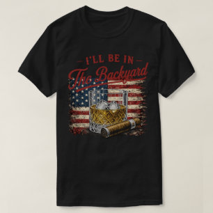 Jag Kommer Vara I Trädgården Bourbon & Cigar Elska T Shirt