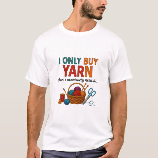 Jag köper bara garn t shirt