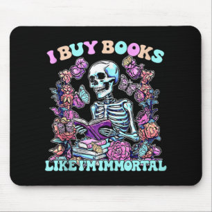 Jag köper Bokar som Im Immortal Skeleton Reader Ta Musmatta
