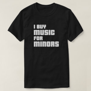 Jag köper musik för minderåriga T-shirt
