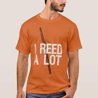 Jag köper mycket roliga fagottspelare rör pun pres t shirt