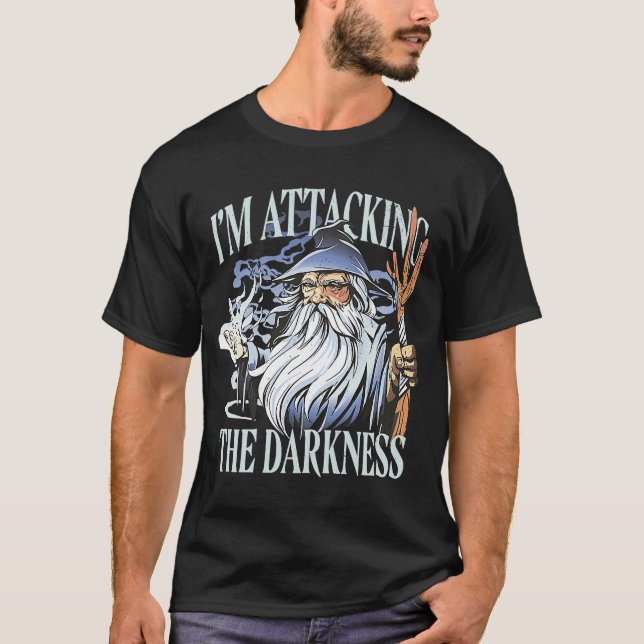 Jag kopplar mörkerguiden Witch Retro Magi T Shirt (Framsida)